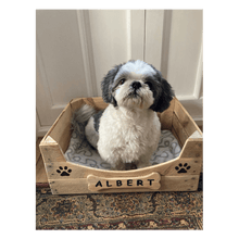 Load image into Gallery viewer, Small Apple Crate Pet Bed
