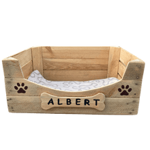 Load image into Gallery viewer, Small Apple Crate Pet Bed
