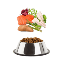 Load image into Gallery viewer, Grain Free Salmon with Trout, Sweet Potato &amp; Asparagus
